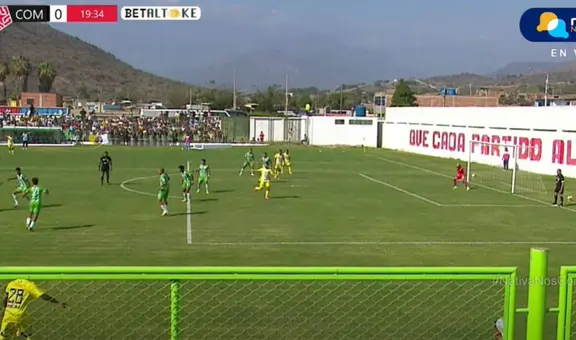 Juan Pablo II anotó el 1-0 en clara posición adelantada ante Comerciantes FC por las semifinales de la Liga 2