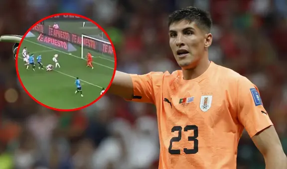 Arquero de Uruguay reveló por qué no hizo nada en el gol de Miguel Araujo y justificó su blooper
