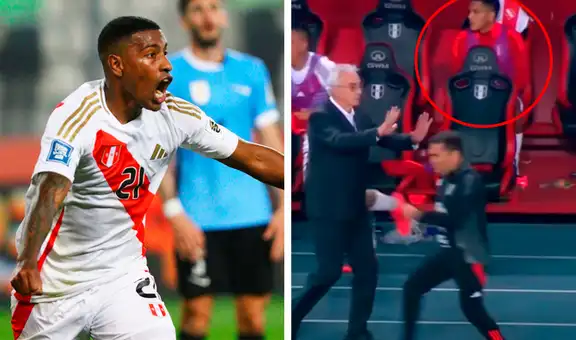Revelan imágenes de Joao Grimaldo: no celebró el gol de Perú ante Uruguay en Eliminatorias
