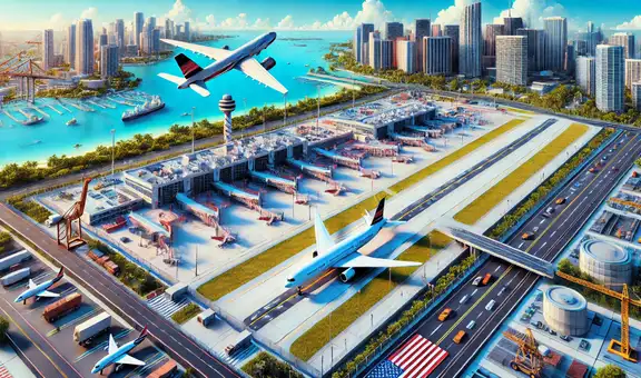 El nuevo aeropuerto de Estados Unidos que impulsará la economía de Miami y generará miles de empleos en 2025