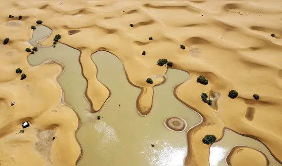 El Sahara, el desierto cálido más grande del mundo, se inundó por primera vez en décadas debido a un raro fenómeno