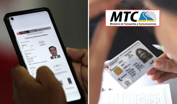 MTC informa cuándo presentar tu DNI en lugar de la licencia electrónica durante una intervención policial en Perú