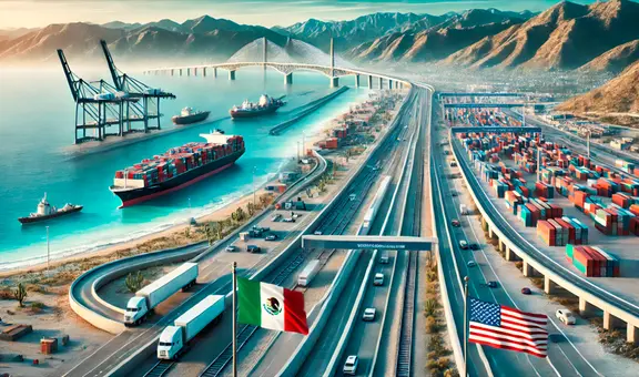 El megaproyecto que conectará 2 océanos y 3 continentes con un enorme corredor: será clave para EE. UU. y México en 2025