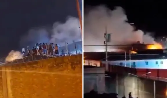 Cinco reclusos mueren y otros 35 quedan heridos por incendio en penal