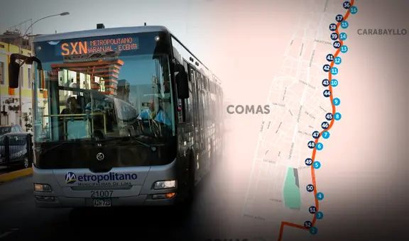 Metropolitano amplía recorrido del Superexpreso Norte y ruta alimentadora hacia Comas: descubre la nueva cobertura