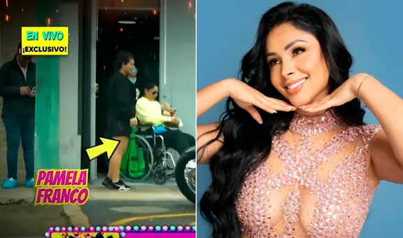 Pamela Franco fue captada en silla de ruedas tras someterse a una liposucción, según ‘Amor y fuego’