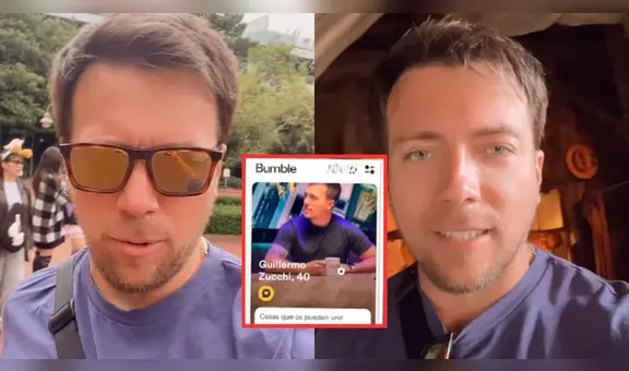 Julián Zucchi SE PRONUNCIA desde Japón a su supuesto perfil de Bumble: "Tengo jale"