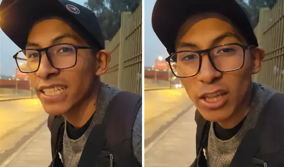 Tiktoker arequipeño viaja a Lima y asegura que lo engañaron en el pasaje: “Me han estafado”