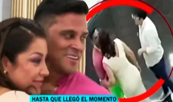 Karla Tarazona ROMPE SU SILENCIO tras video donde aparece besando a Christian Domínguez: "Estábamos jugando"