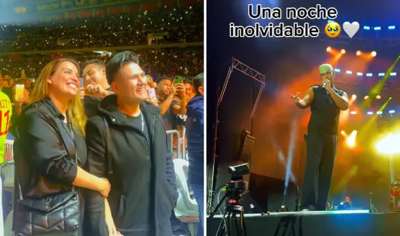 Cassandra Sánchez tras el gesto de amor de Deyvis Orosco en concierto de Romeo Santos: "Sigo en shock"