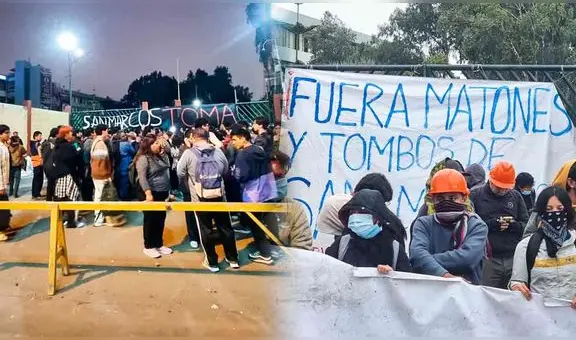 Estudiantes de universidades de Perú, México y EE.UU. se unen contra la violencia en San Marcos: "La protesta es un derecho"