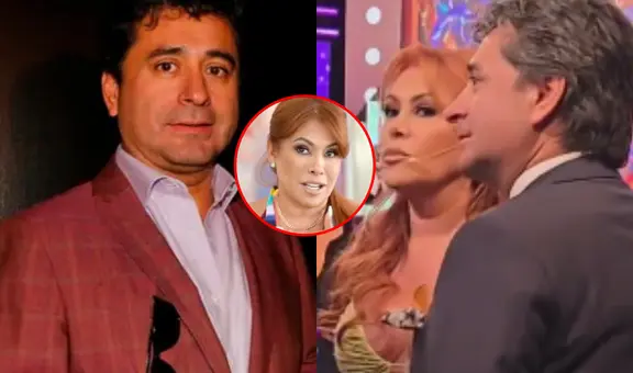 Magaly Medina es captada dando caricias a Alfredo Zambrano en su set: ¿qué pasará HOY en su programa?