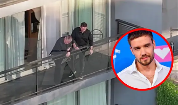 Padre de Liam Payne tiene CONMOVEDORA reacción al asomarse por el balcón del hotel desde dónde cayó su hijo