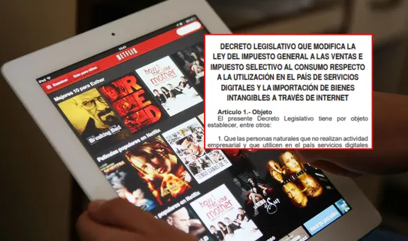 Estos son los 5 efectos de la 'tasa Netflix': ¿cuánto es y desde cuándo entrará en vigencia?