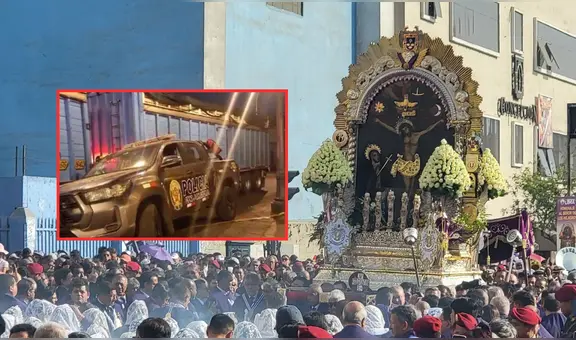 Hombre muere atropellado por tráiler cuando observaba recorrido del Señor de los Milagros