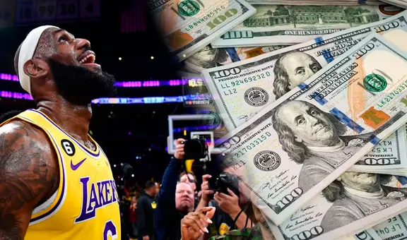 NBA 2024: LeBron James lidera la lista de jugadores mejores pagados de Estados Unidos con más de US$120 millones