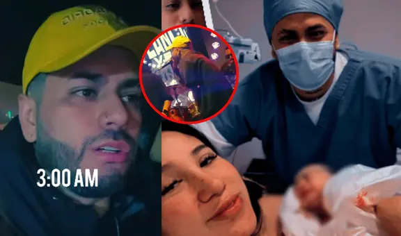 Bryan Torres abandonó concierto por el nacimiento de su hija con Samahara Lobatón: "Me esperó"