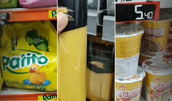 Peruano visita supermercado en Bolivia y se sorprende al ver gran cantidad de productos de Perú: Ajinomen, Patito, Casino y más