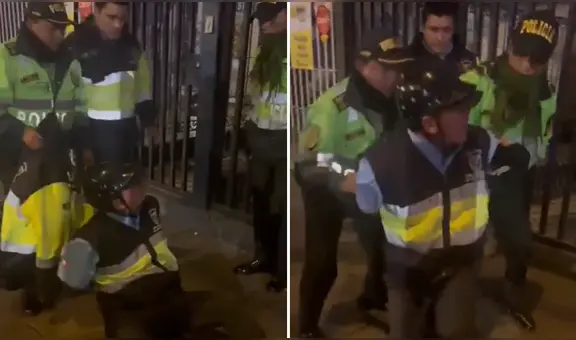 Sereno de Miraflores ebrio amenaza a policía y le recuerda crimen de Barrios Altos: “Así te vamos a matar”