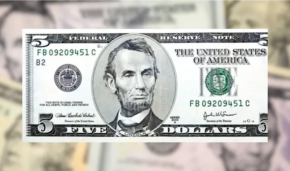 Billetes de 5 DÓLARES que pueden valer hasta US$280.000: los 5 más codiciados por coleccionistas en EE. UU.
