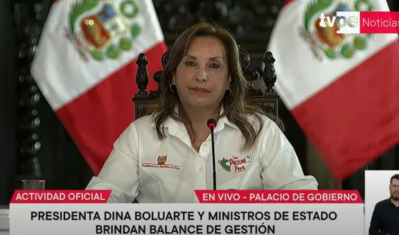 Dina Boluarte minimiza paro nacional: asegura que es de informales y lo compara con protestas de 2022