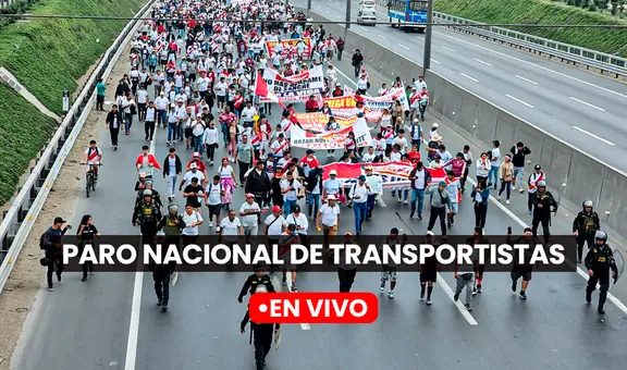 Paro Nacional de Transportistas HOY EN VIVO 23 de octubre: estudiantes San Marcos, PUCP y Agraria La Molina se unen a marcha