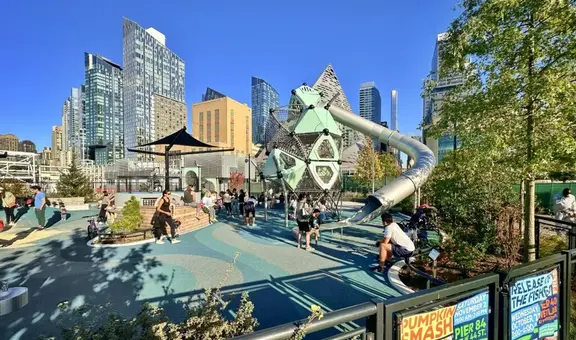 El megaproyecto que transformó Nueva York con un parque de césped azul por un río de EE. UU.: costó US$47,5 millones