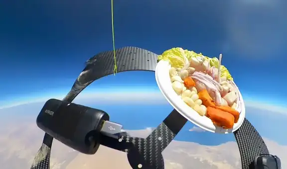¿Qué pasa si lanzas un ceviche a la estratosfera? la ciencia detrás del viaje del icónico plato del Perú