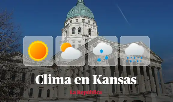 Clima de HOY en Estados Unidos: pronóstico del tiempo en Kansas este 1 de enero, según NWS