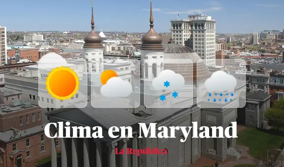 Clima de HOY en Estados Unidos: pronóstico del tiempo en Maryland este 18 de enero, según NWS