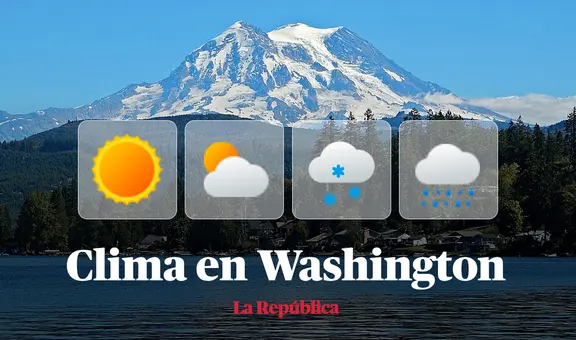 Clima de HOY en Estados Unidos: pronóstico del tiempo en Washington este 13 de enero, según NWS