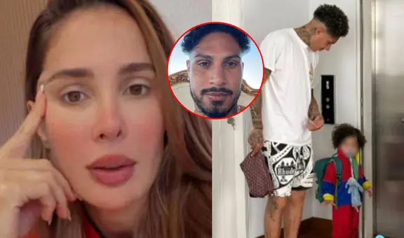 Ana Paula cuenta que Paolo Guerrero llevó a su hijo al colegio pero lo regresaron a casa porque no tenía clases