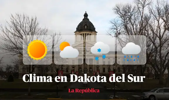 Clima de HOY en Estados Unidos: pronóstico del tiempo en Dakota del Sur este 1 de diciembre, según NWS