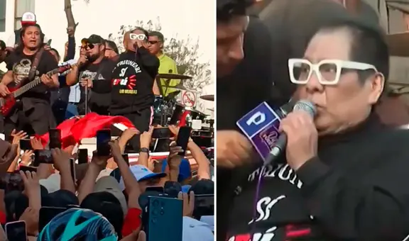 Cachuca y Los Mojarras APOYAN paro nacional cantando 'Triciclo Perú' y hacen CONMOVEDOR pedido: "Merecemos vivir en paz"