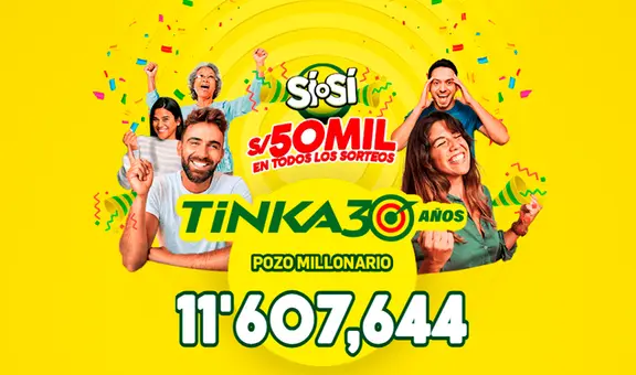 Resultados de La Tinka HOY, miércoles 23 de octubre: conoce los números ganadores