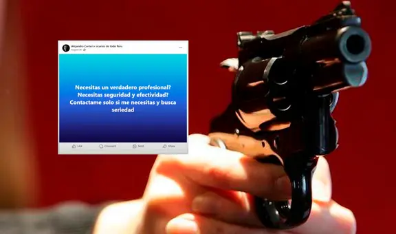Sicarios y armas en redes sociales: criminales ofrecen sus servicios abiertamente en el Perú