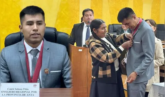 De tiktoker a consejero regional de Cusco: influencer Caleb Solano juramenta en su nuevo cargo