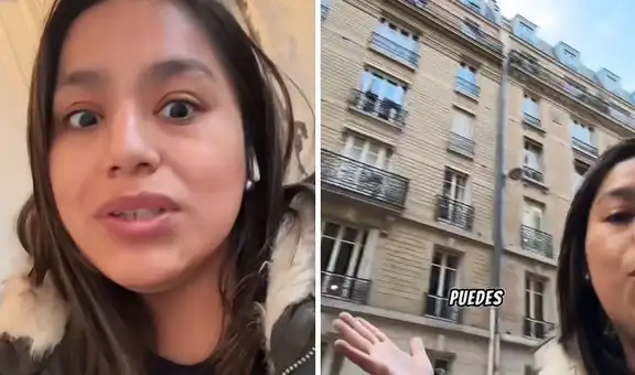 Peruana expone cómo son las costosas habitaciones de 8 m² que alquilan en París: El baño te dejará en shock