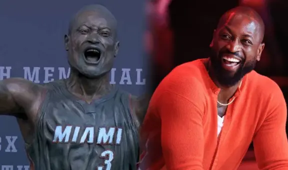 Estatua de Dwyane Wade recibe críticas de los fans por el poco parecido con la estrella: Peor que la de Cristiano Ronaldo