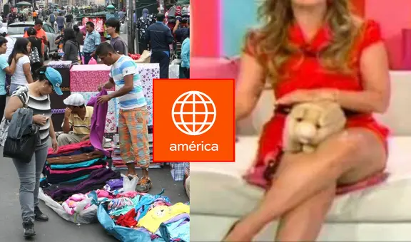 Exconductora de América Televisión fue captada vendiendo disfraces en el Centro de Lima: "Ya no tengo plata"