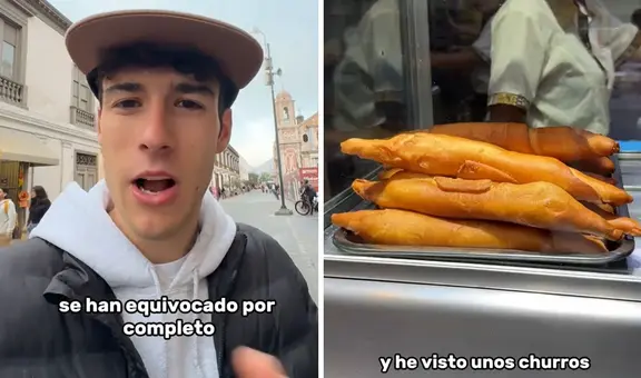Español visita icónica churrería en Lima y termina decepcionado: “Se han equivocado por completo”