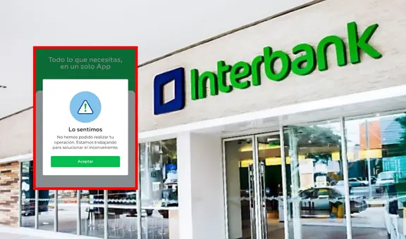 Reportan caída de app de Interbank y su billetera Plin: usuarios no pueden realizar transacciones