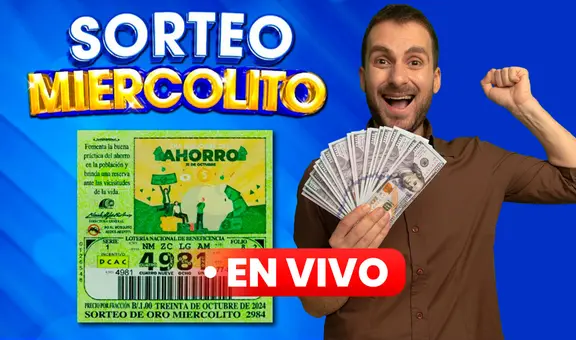 Resultados Sorteo Miercolito EN VIVO: números ganadores de la Lotería Nacional de Panamá hoy, 30 de octubre, via TVN y Telemetro