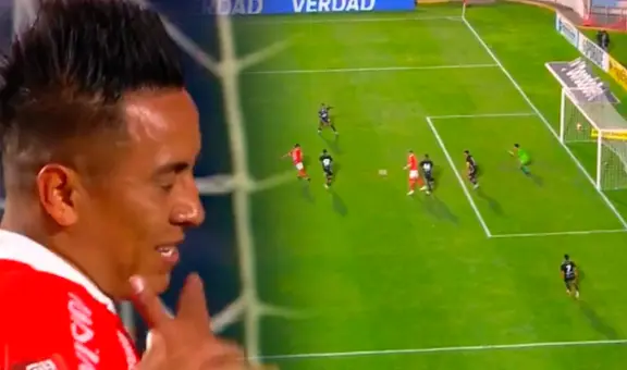 Christian Cueva anotó su primer gol con Cienciano: 'engañó' con un zurdazo al joven arquero de Unión Comercio