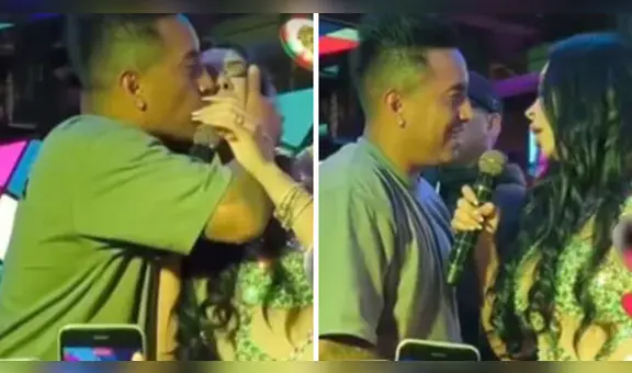 ¿Oficializaron? Christian Cueva besa a Pamela Franco en pleno show: se lucieron juntos POR PRIMERA VEZ