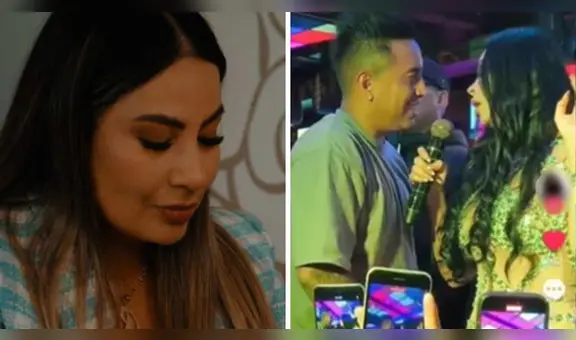 ¿Qué hacía Pamela López mientras Christian Cueva le robaba beso a Pamela Franco en concierto?