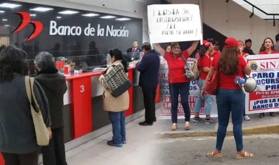 Huelga nacional en el Banco de la Nación este lunes 4 de noviembre: ¿qué se sabe de esta medida?