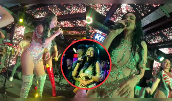 Pamela Franco OMITE la presencia de Christian Cueva al presentar videos de su show de Halloween