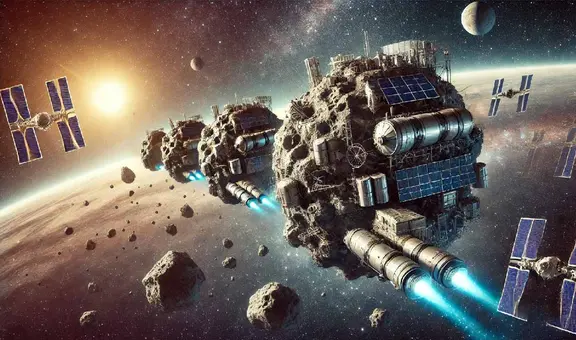 ¿Asteroides como trenes espaciales?: la revolucionaria idea de científicos para explorar el sistema solar