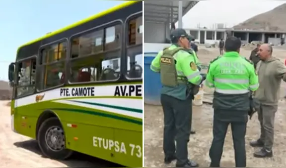 Atentado a empresa de transporte Etupsa: ladrones armados atacan a trabajadores en San Martín de Porres